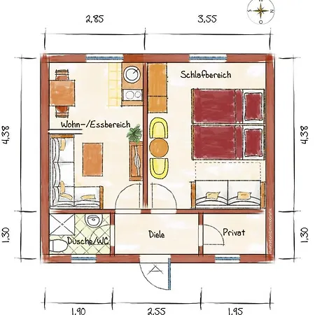 Gastehaus Helga *