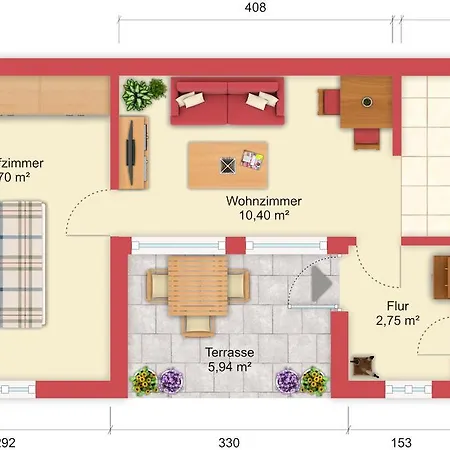 Apartman Gastehaus Helga